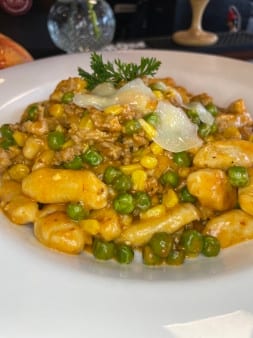 Gnocchi & Sweet Italian Sausage Pasta.