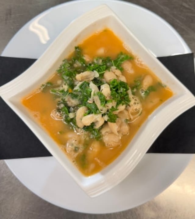 Kale and White Bean Soup.