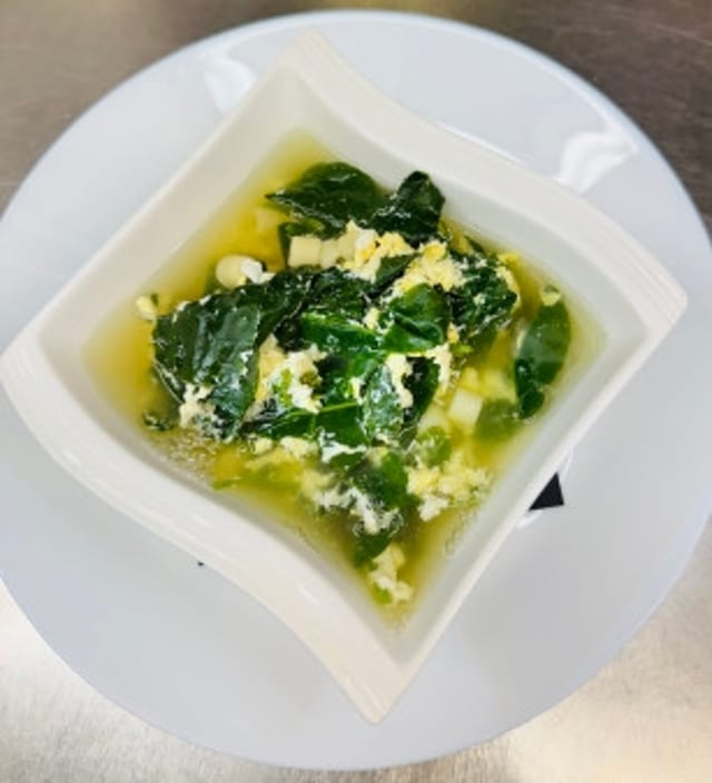 Stracciatella Soup.