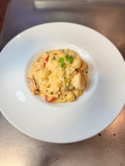 Seafood Risotto.