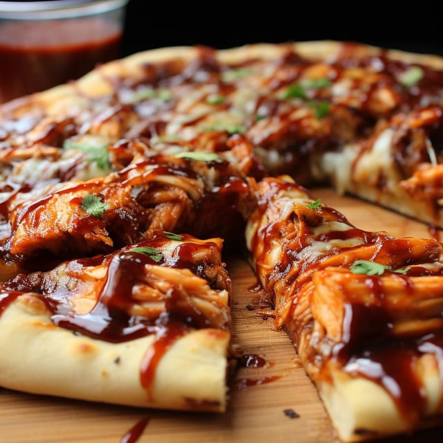 10" GF BBQ Chicken Pizza.