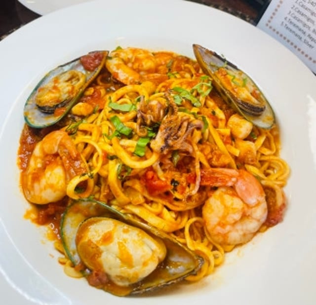 Linguini Alla Marinara.