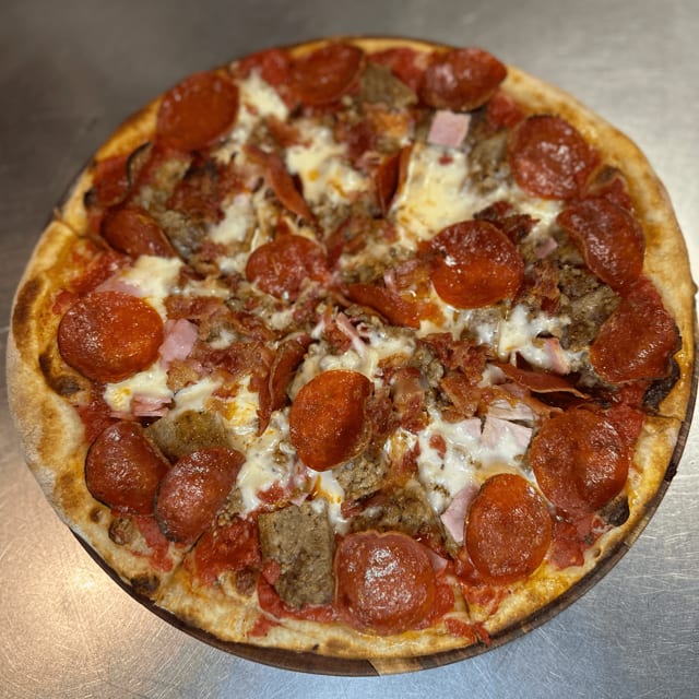 Meat Lovers Pizza.