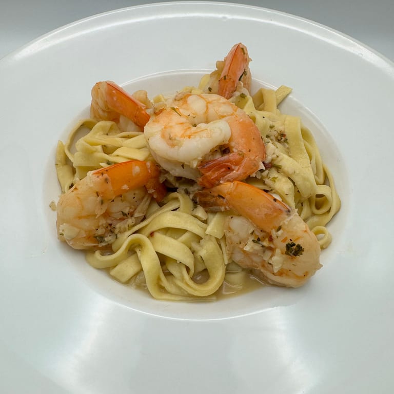 Delicious Shrimp Scampi Awaits