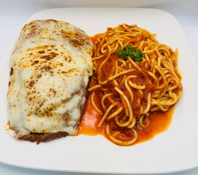 Eggplant Parmesan.