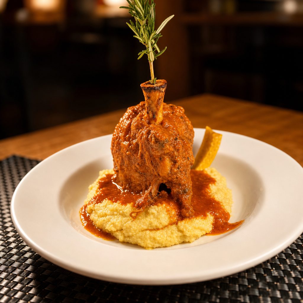 Pork Osso Buco.