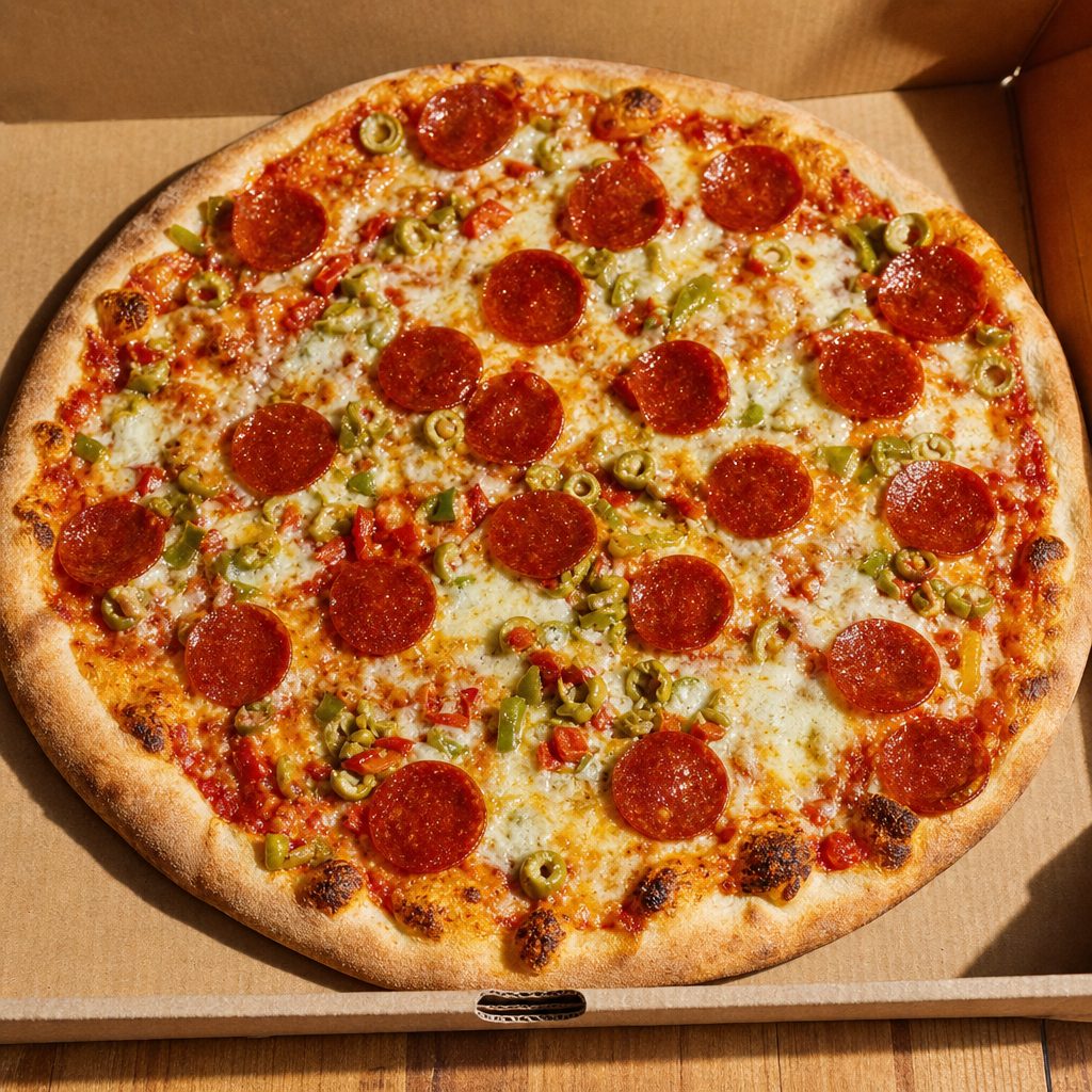 10" Cauliflower Coyote Pizza.