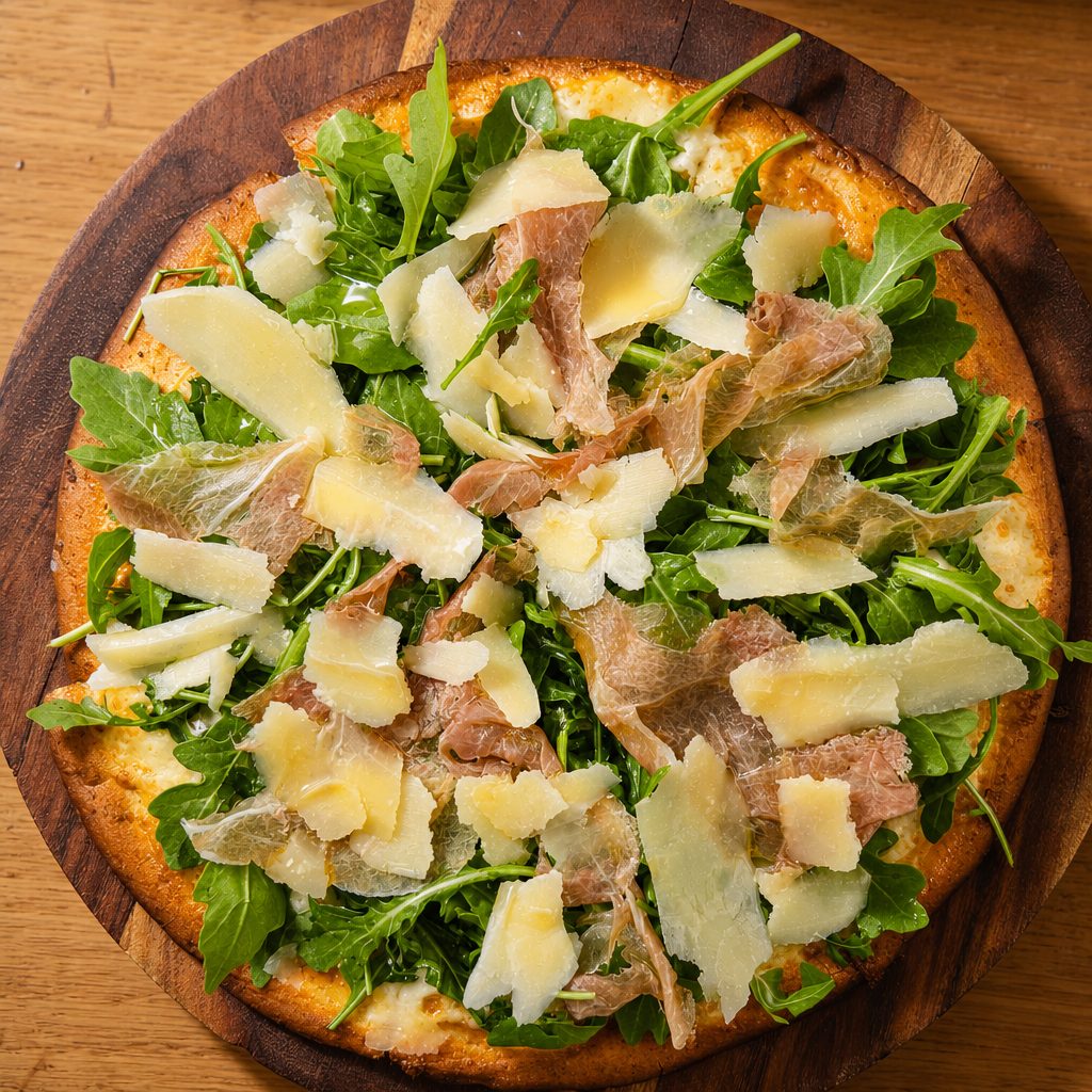 10" Cauliflower Di Parma Pizza.
