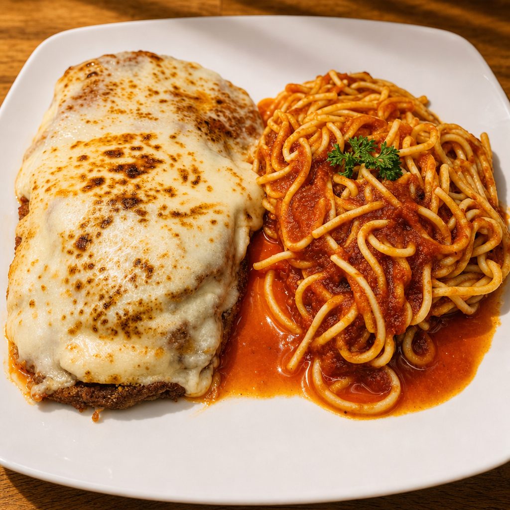 Eggplant Parmesan.