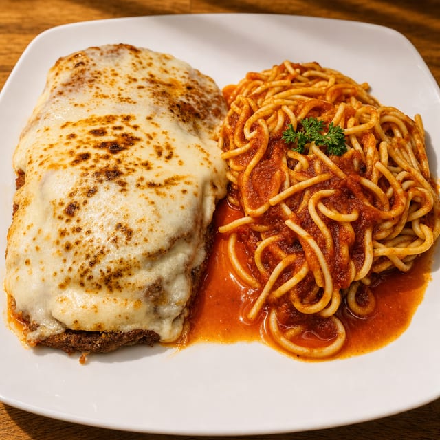 Eggplant Parmesan.