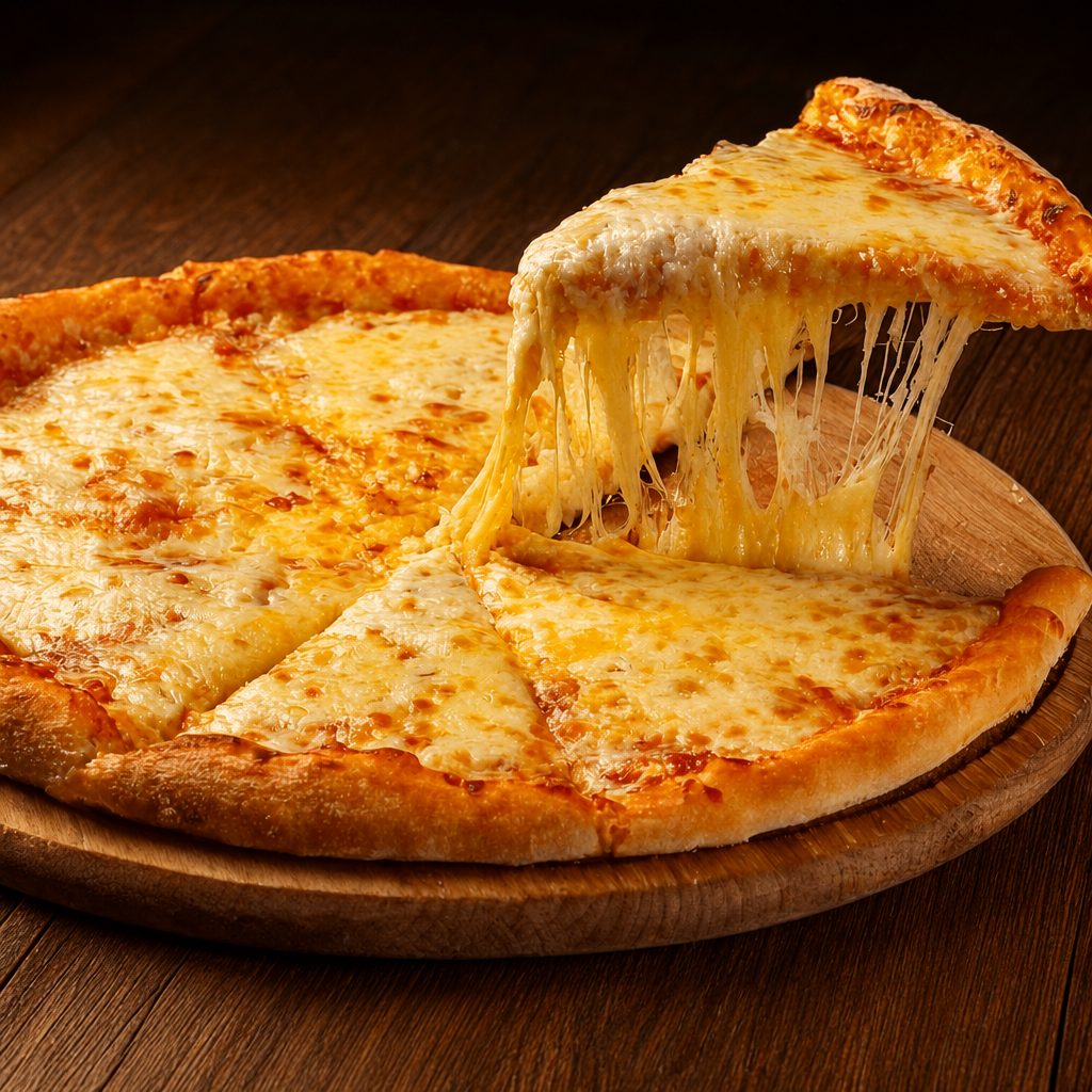10" Cauliflower Cheese Pizza.