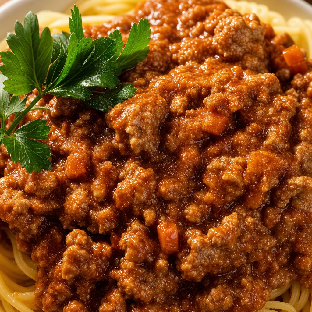 Bolognese Sauce.