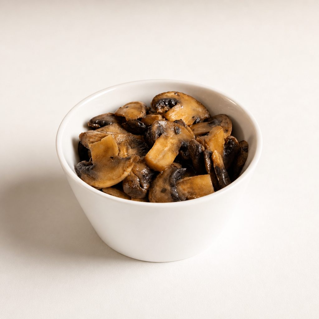 Sauteed Mushrooms.