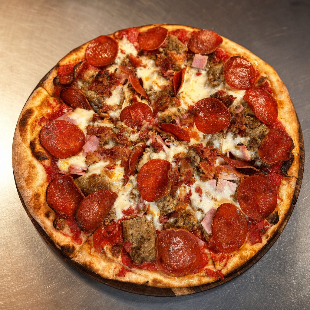 Meat Lovers Pizza.
