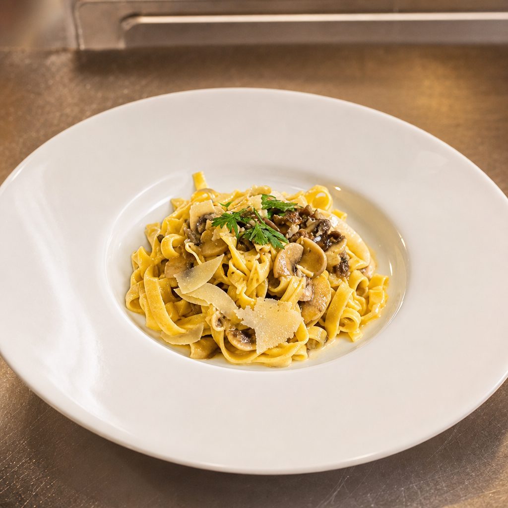 Fettuccine Pasta.