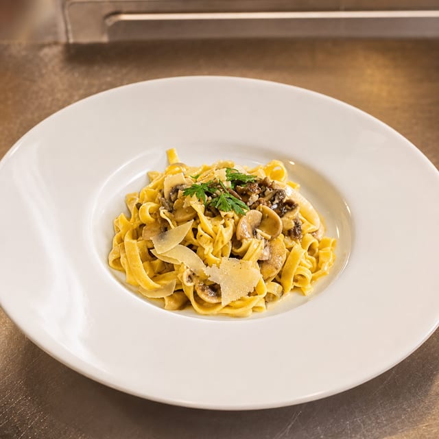 Fettuccine Pasta.