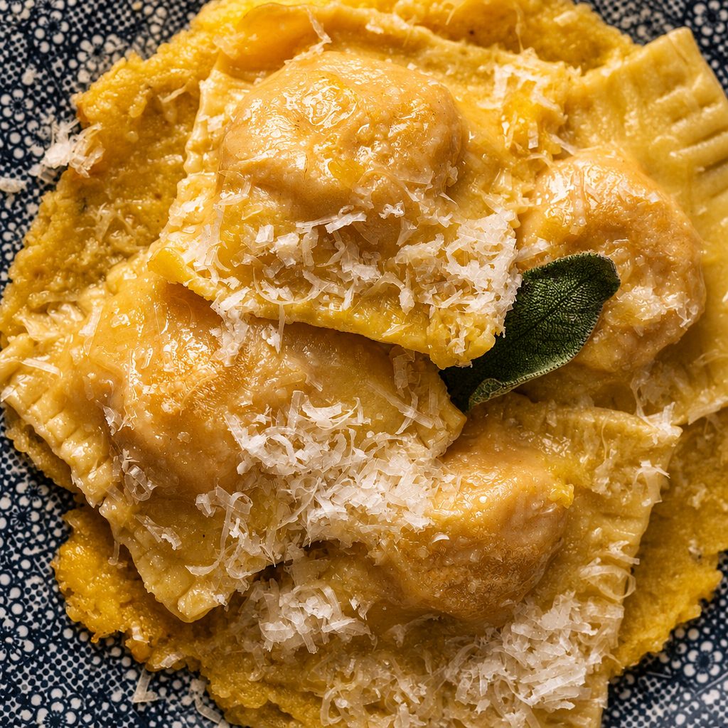 Ravioli (6) Pasta.