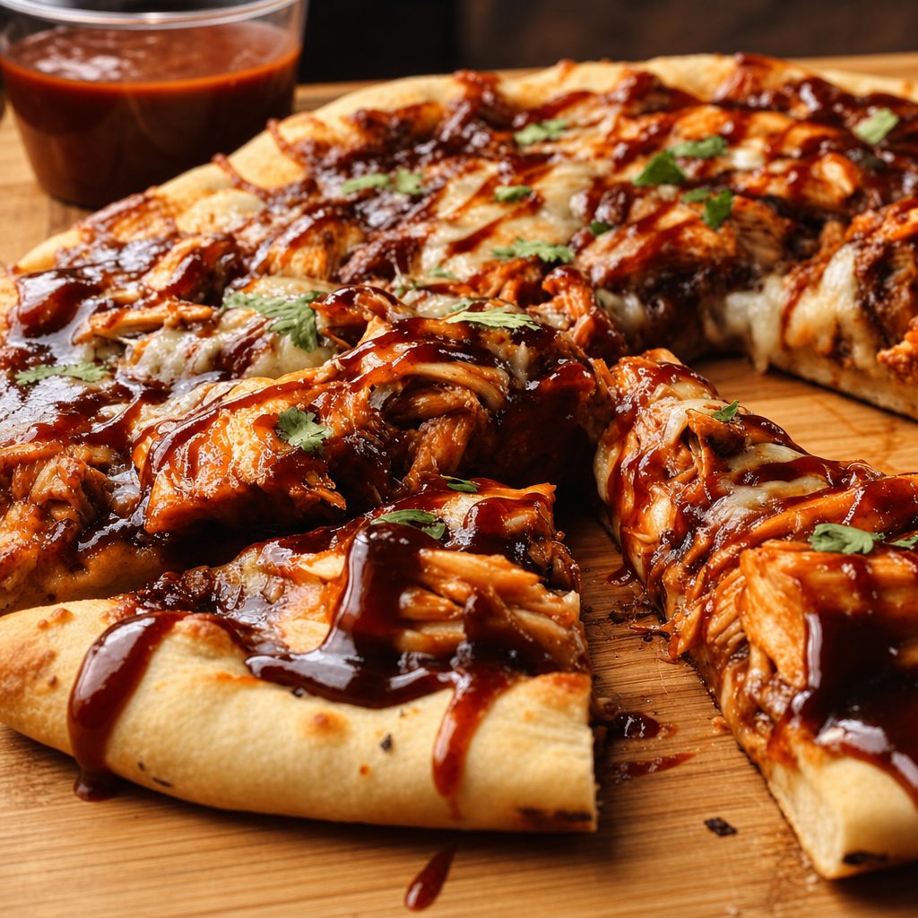 10" GF BBQ Chicken Pizza.