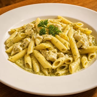 Penne Pesto Chicken