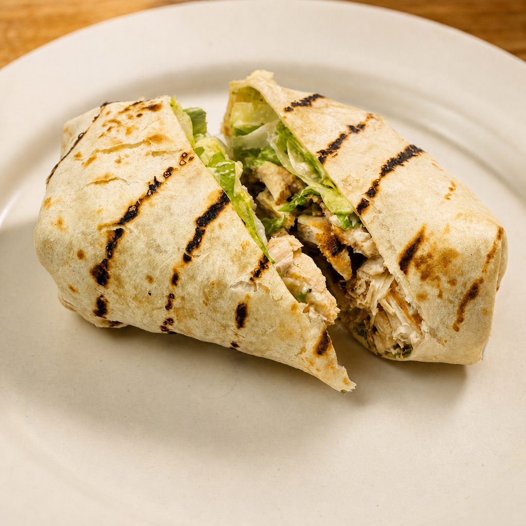 Chicken Caesar Wrap.