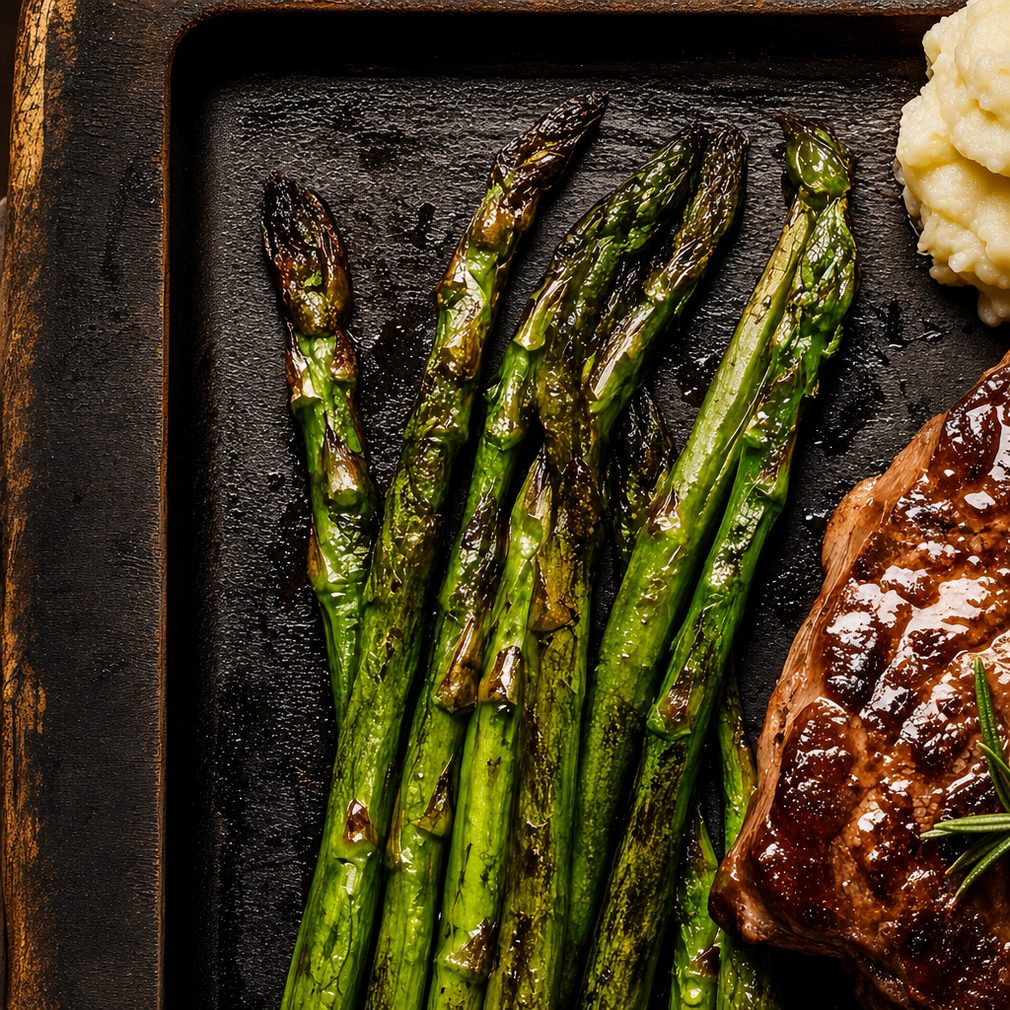 Grilled Asparagus.