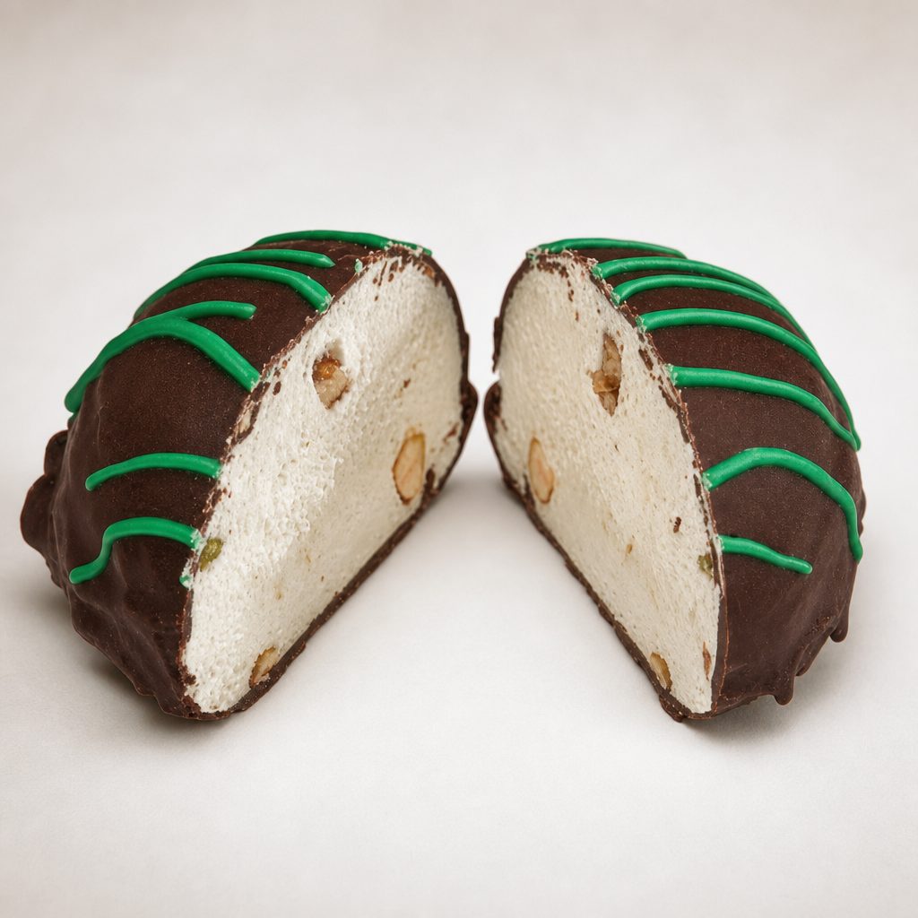 Dark Chocolate Pistachio Truffle.