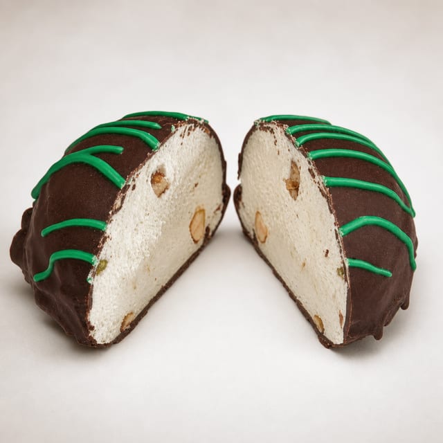 Dark Chocolate Pistachio Truffle.