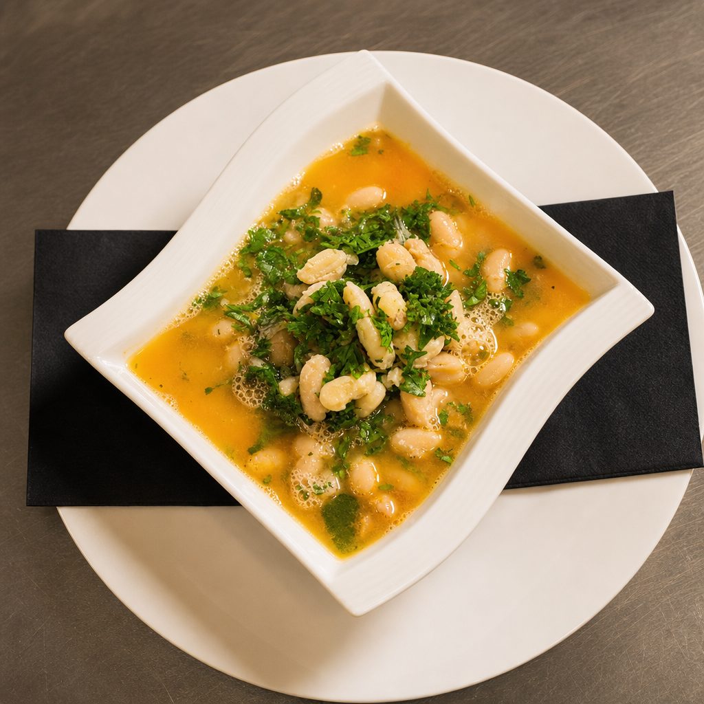 Kale and White Bean Soup.