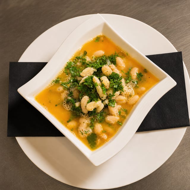 Kale and White Bean Soup.