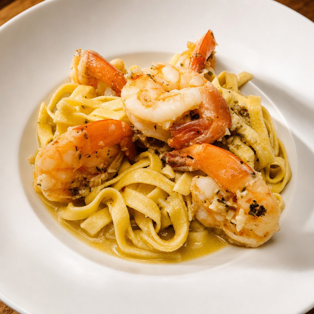 Shrimp Scampi.